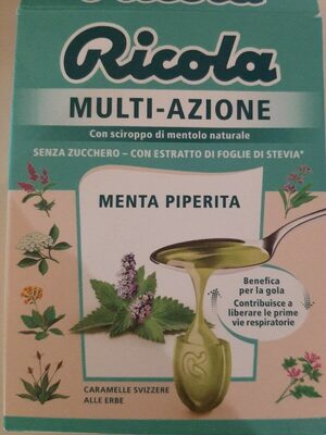 Multi-azione menta piperita front packaging