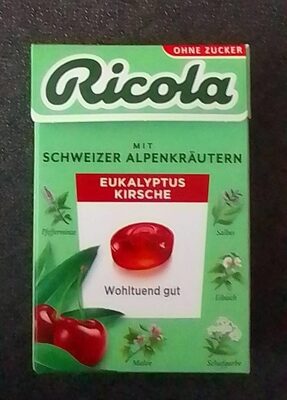 Ricola Eukalyptus Kirsche