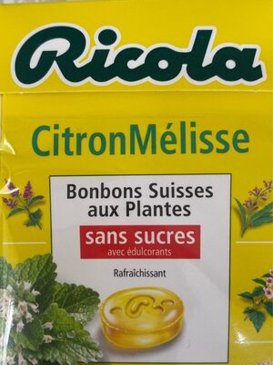 Citron Mélisse sans sucres