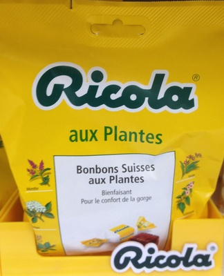 Bonbons suisses aux plantes