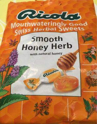 Smooth honey herb front packaging