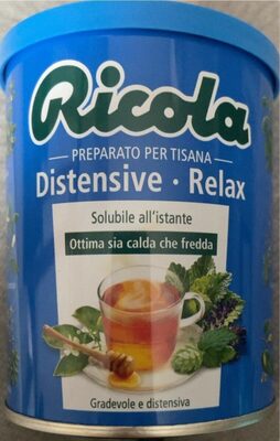 Preparato per tisana front packaging