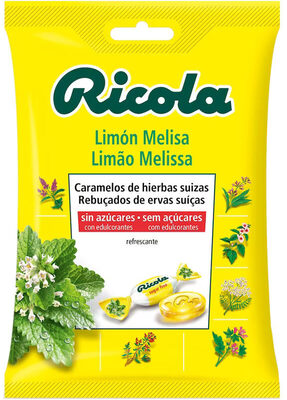 Caramelos de hierbas suizas limón y melisa