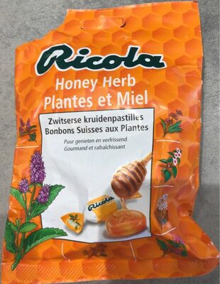 Ricola Honey Herb front packaging
