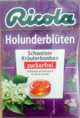 Ricola Elderflower sugar free
