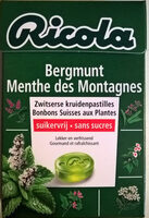 Ricola Menthe des Montagnes