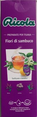 Preparato per tisana fiori di sambuco