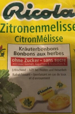 Ricola front packaging