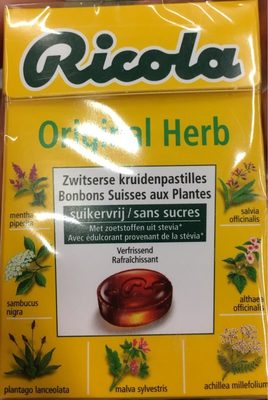 Ricola Herb Candy Stevia In Box 20X50G