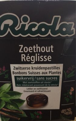 Ricola Zoethout SV In Box 50G