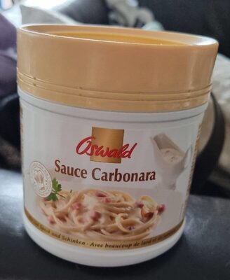 Sauce carbonara