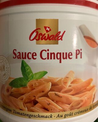 Sauce Cinque Pi front packaging