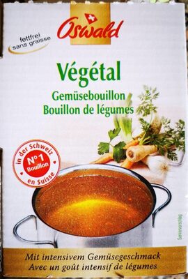 Végétal Bouillon de légumes front packaging