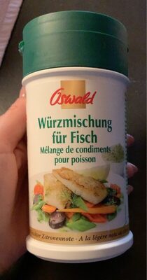 Mélange de condiments pour poisson