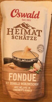 Fondue avec mélange de condiments