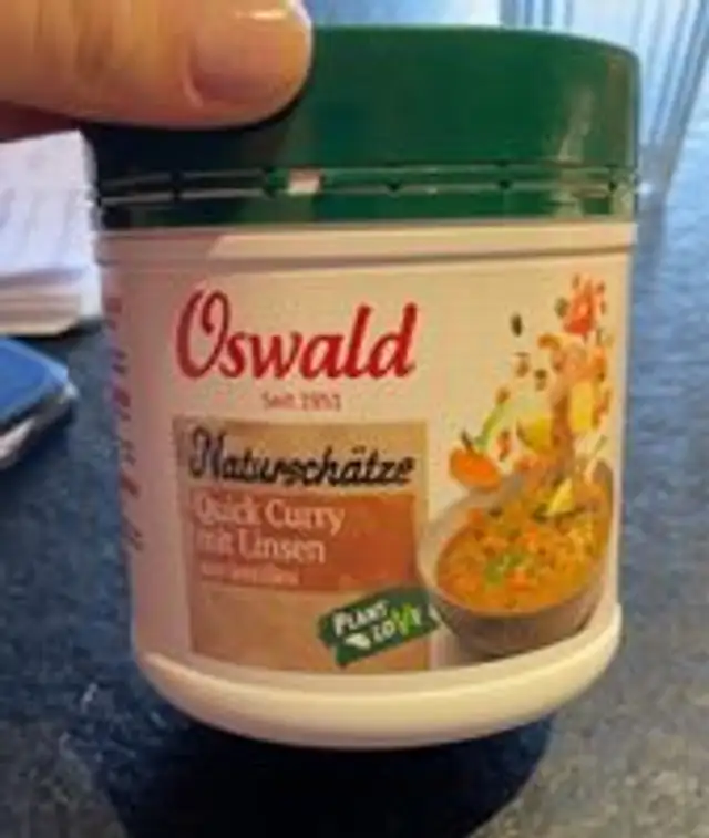 Quick Curry aux lentilles