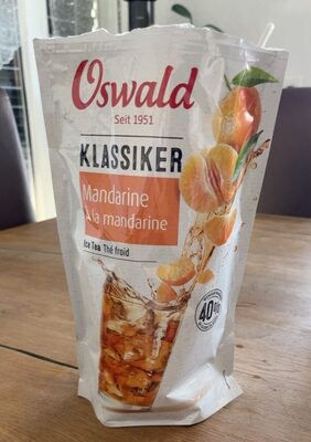 Thé froid à la mandarine