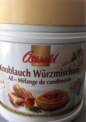 Melange de condiments front packaging