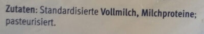 Lanz Joghurt Nature mild 1kg ingredients label