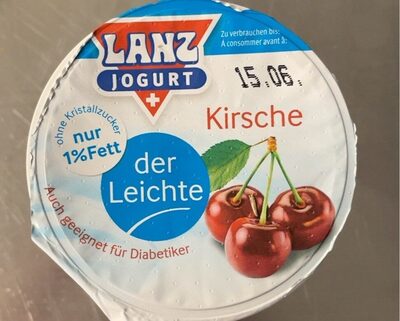 Lanz Jogurt der Leichte front packaging