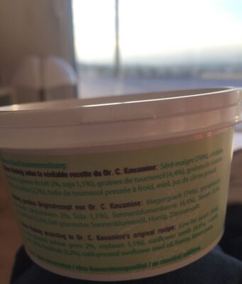 Budwig au germe de blé ingredients label