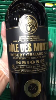 Robert Gilliard Dôle Des Monts Sion