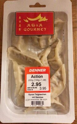 Gyoza aux legumes