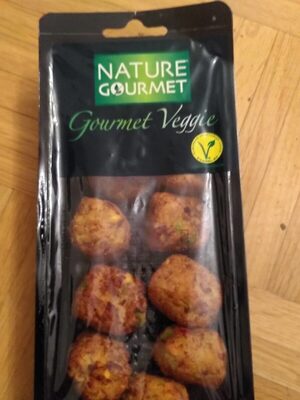 Gourmet veggie front packaging