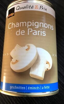 Chanpignons de paris émincés