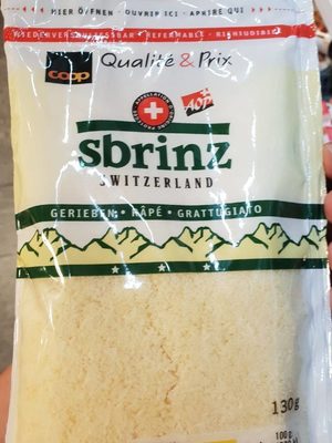 Qualité & Prix Sbrinz Grated
