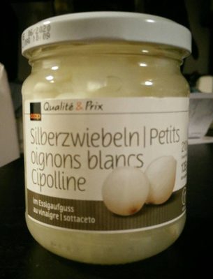 Small white onions in vinegar