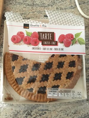 Linz pie front packaging