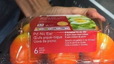 6 Pic-Nic Eier