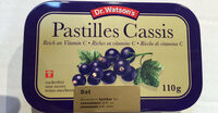 Pastilles Cassis