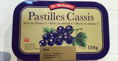Pastilles Cassis