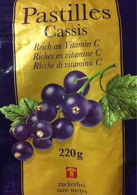 Pastilles Cassis