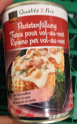 Farce pour vol-au-vent