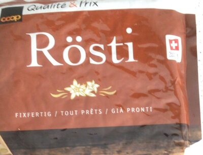 Rösti front packaging