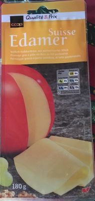 Qualité & Prix Edamer Swiss front packaging