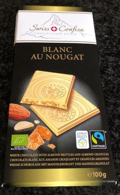 Schokolade, Weiss Nougat