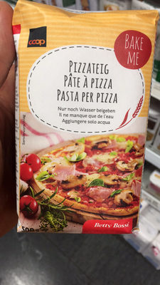Pâte à pizza front packaging