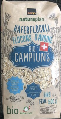 Flocons d'avoine bio fins Campiuns