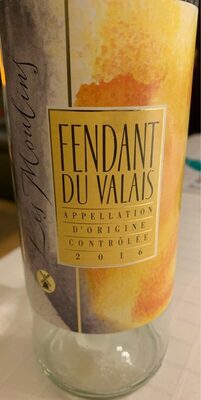 Les Moulins Fendant Du Valais 2009 front packaging