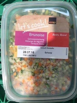 Brunoise Mix of vegetables