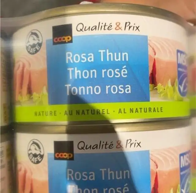 Tunfisch natur front packaging