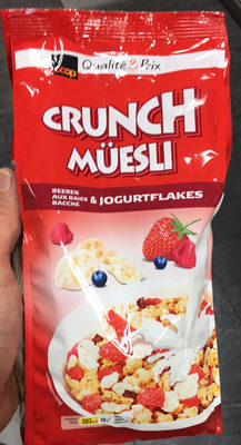 Crunch Muesli beeren & yogurtflakes