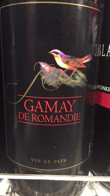 Gamay de Romandie Rubiette front packaging