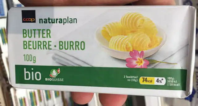 Beurre bio front packaging