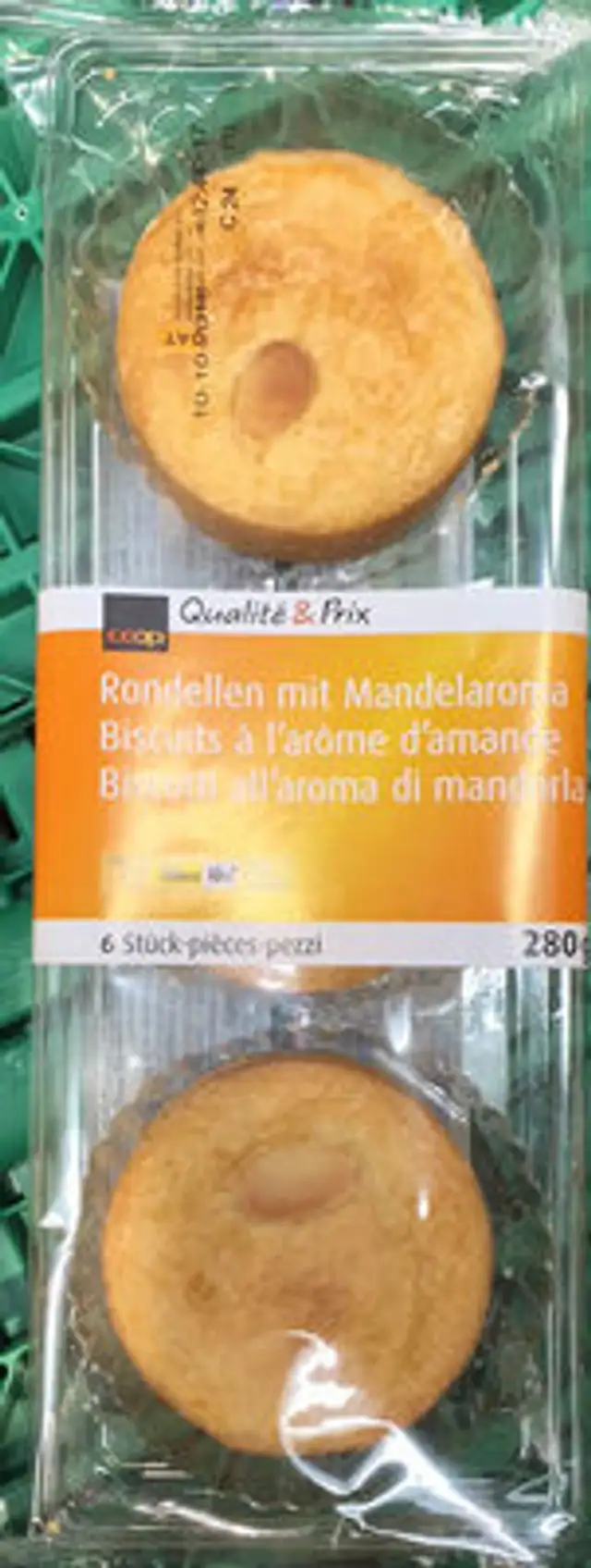 Qualité & Prix Biscuits à l'arôme d'amande front packaging