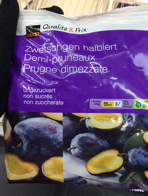 Qualité&Prix : Zwetschgen halbiert ungezuckert
